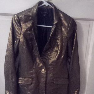 Women's metallic blazer